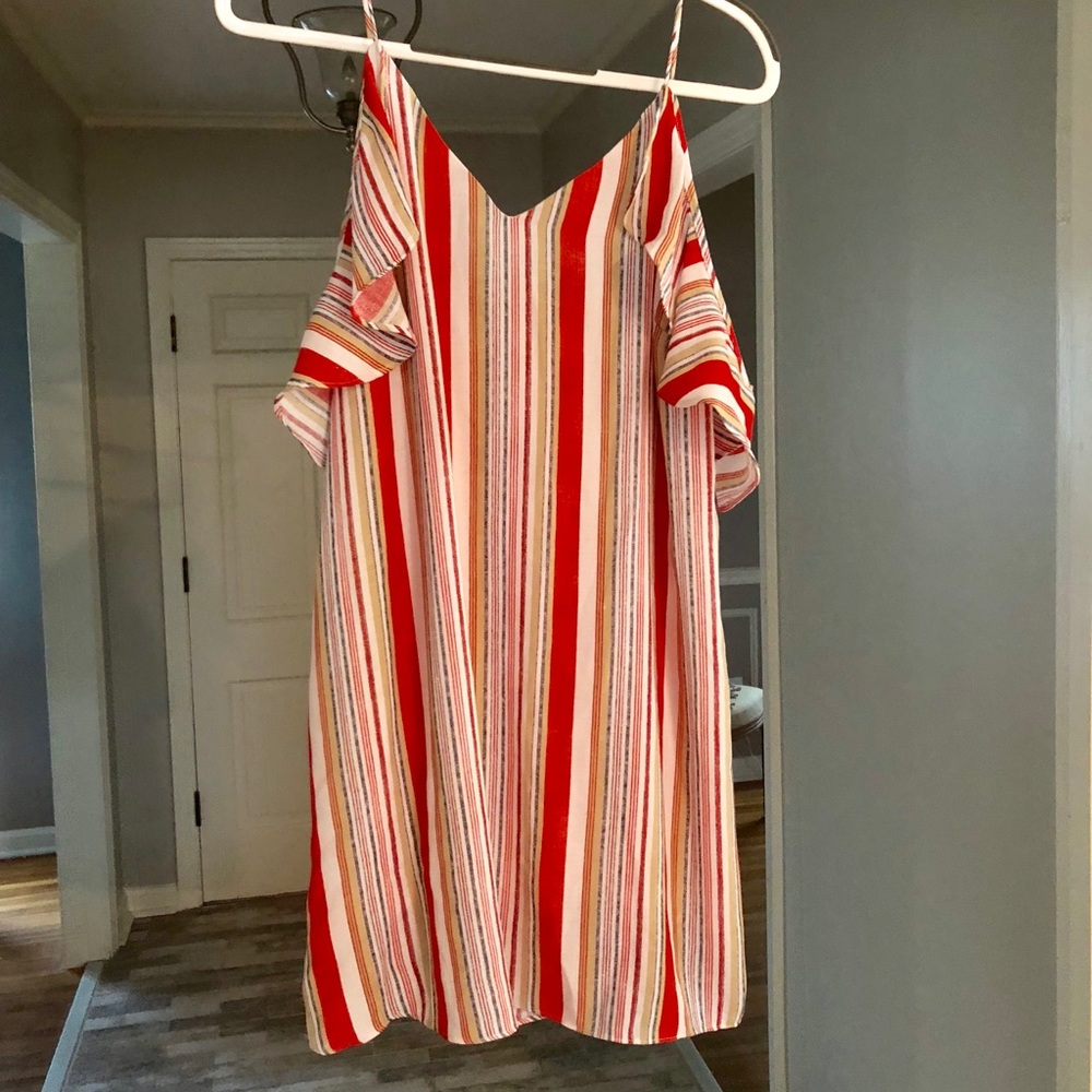 Fun and fiery dress